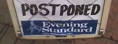 Postponed