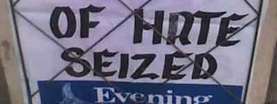of Hate Seized